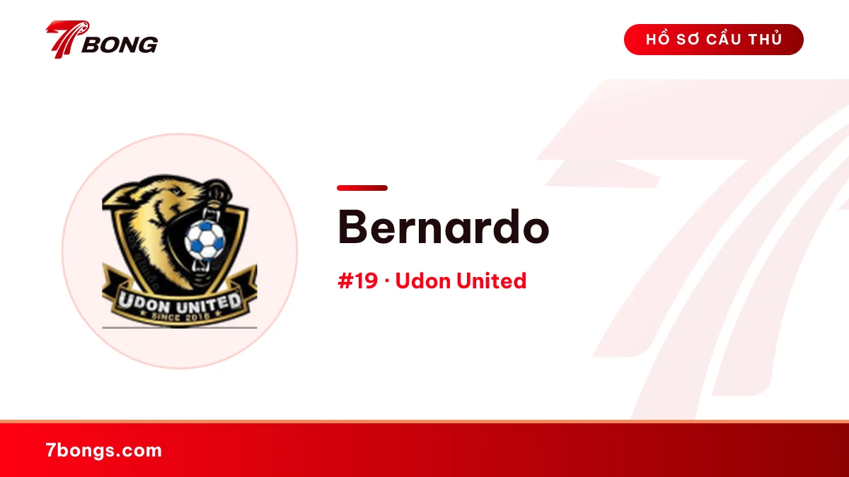 Bernardo — Udon United