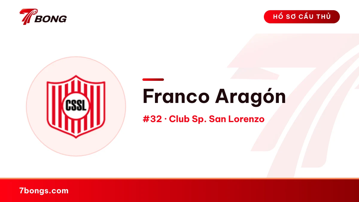 Franco Aragón — Club Sp. San Lorenzo