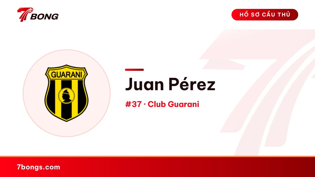 Juan Pérez — Club Guarani