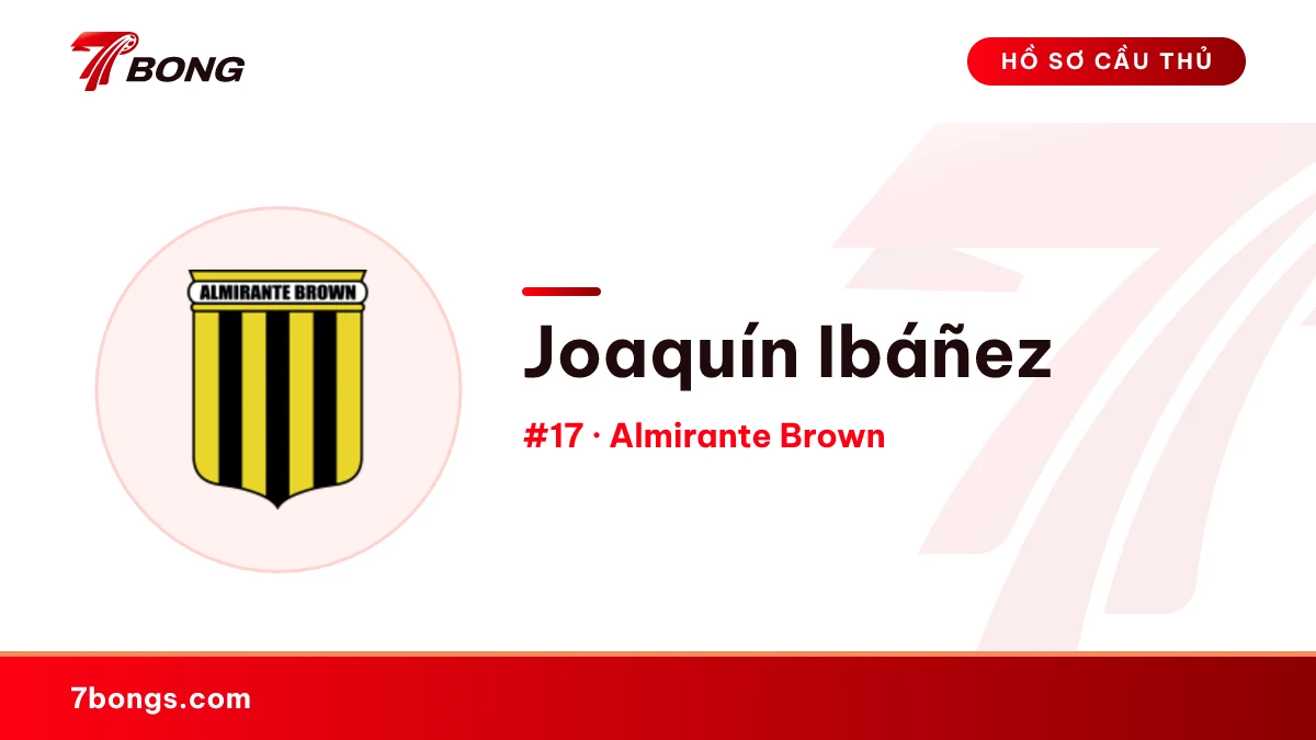 Joaquín Ibáñez — Almirante Brown