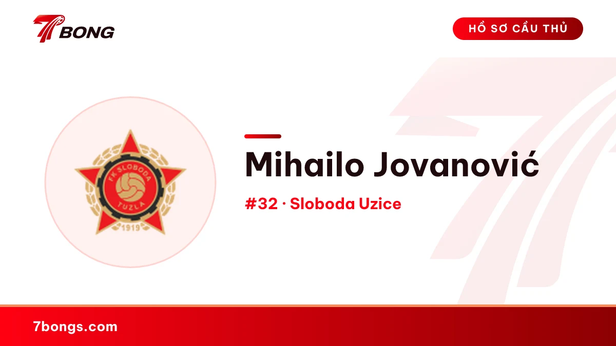 Mihailo Jovanović — Sloboda Uzice
