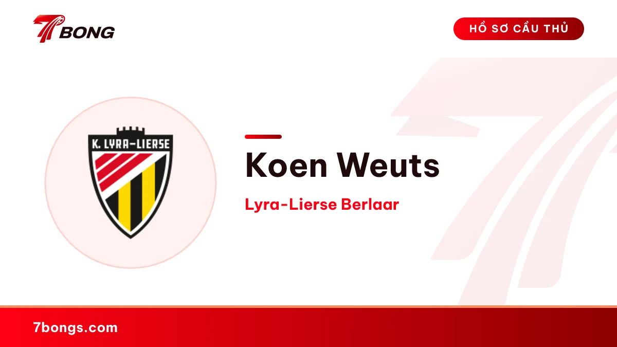 Koen Weuts — Lyra-Lierse Berlaar