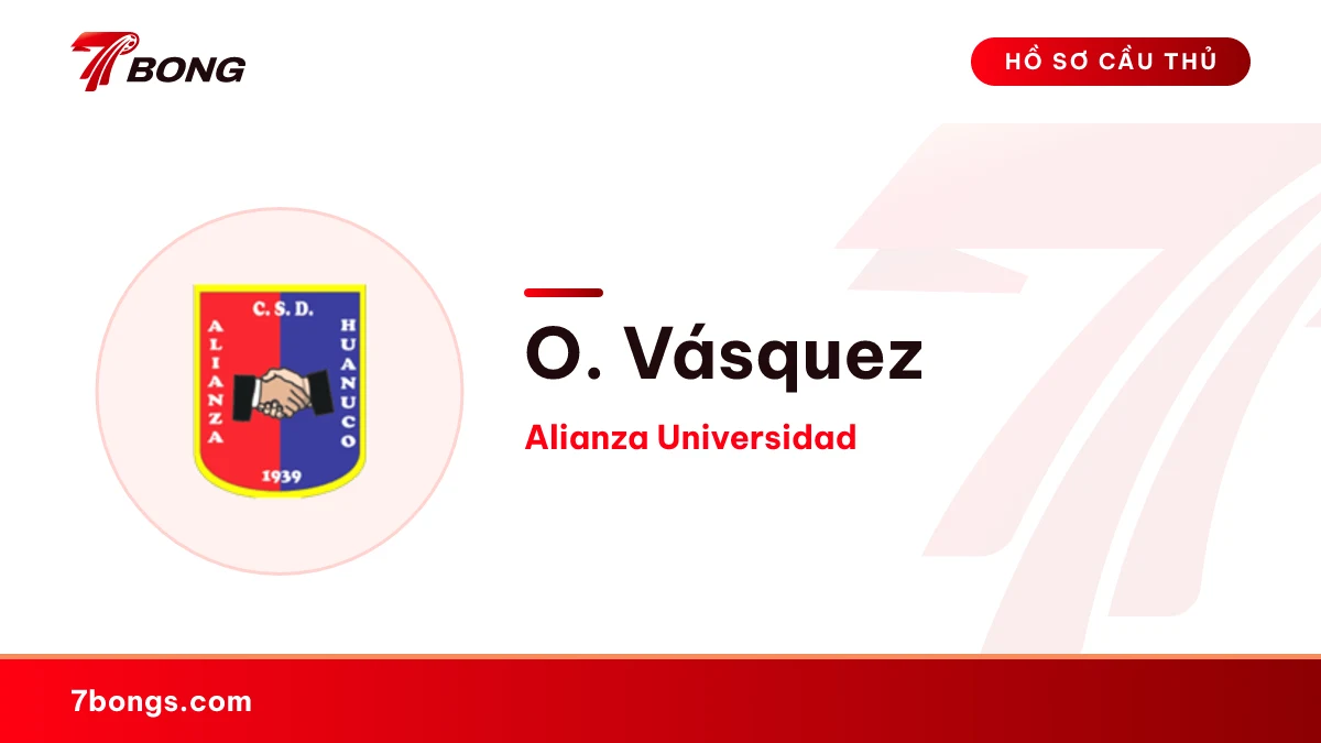 O. Vásquez — Alianza Universidad