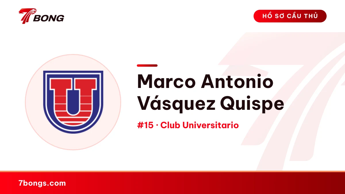 Marco Antonio Vásquez Quispe — Club Universitario