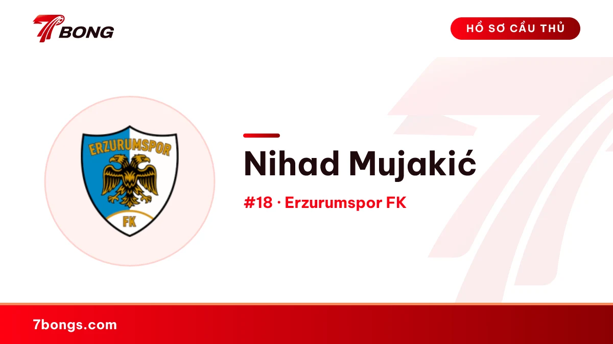 Nihad Mujakić — Erzurumspor FK