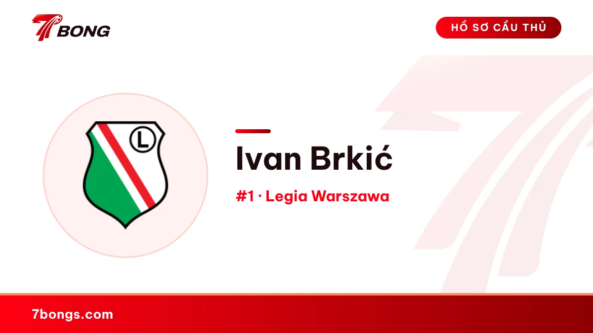Ivan Brkić — Legia Warszawa