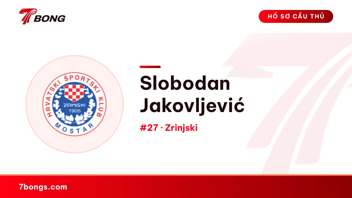 Slobodan Jakovljević — Zrinjski