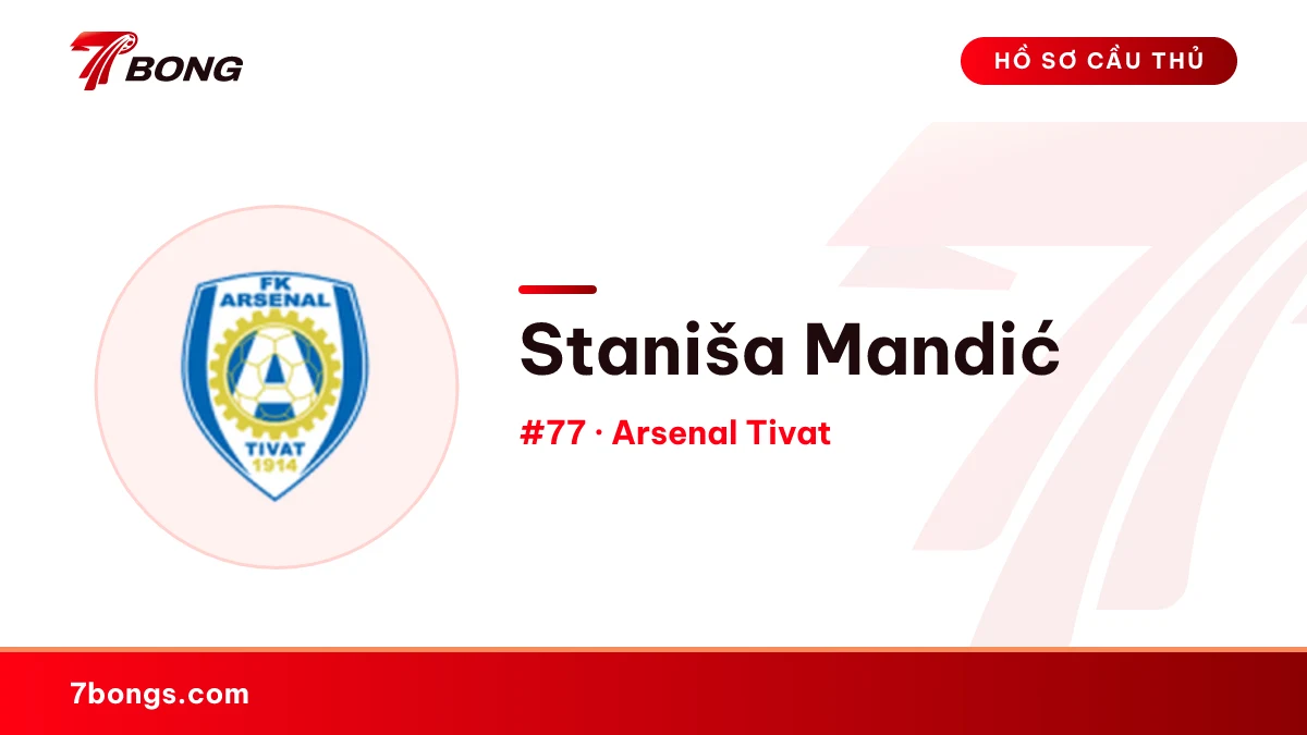 Staniša Mandić — Arsenal Tivat