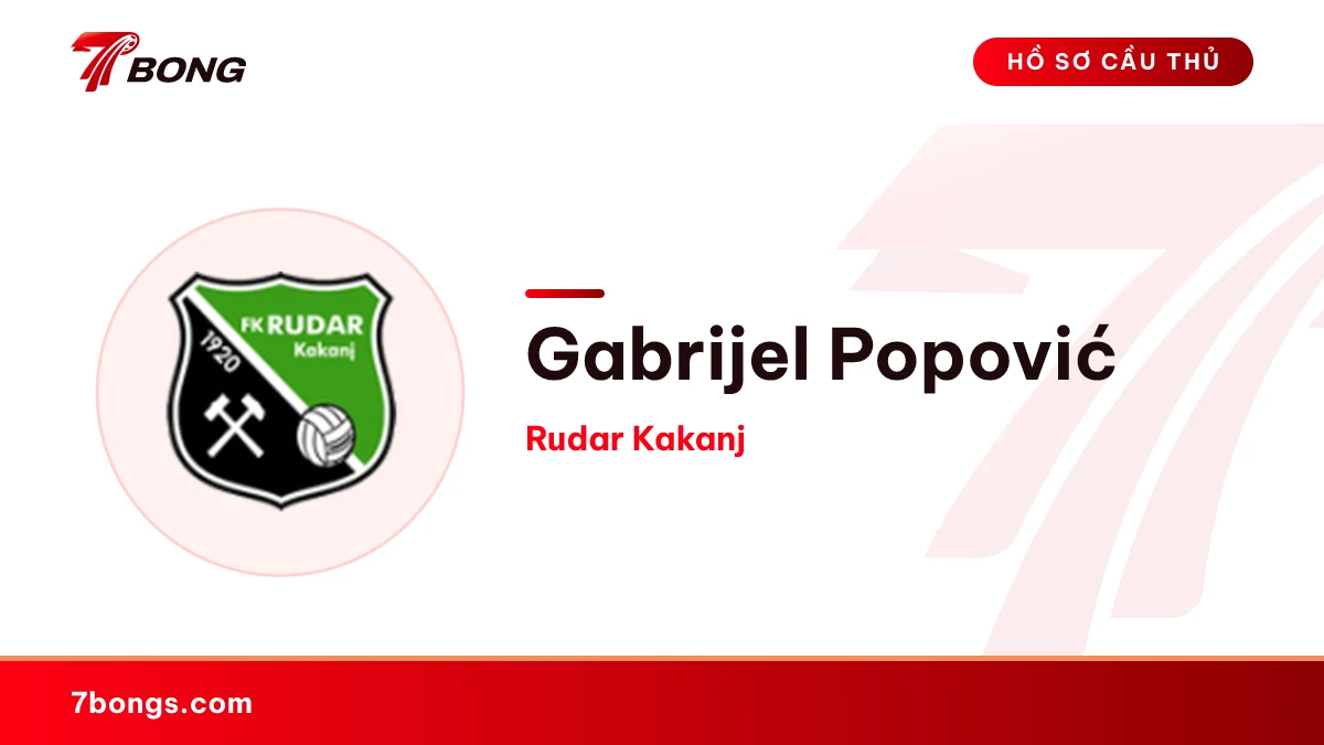 Gabrijel Popović — Rudar Kakanj