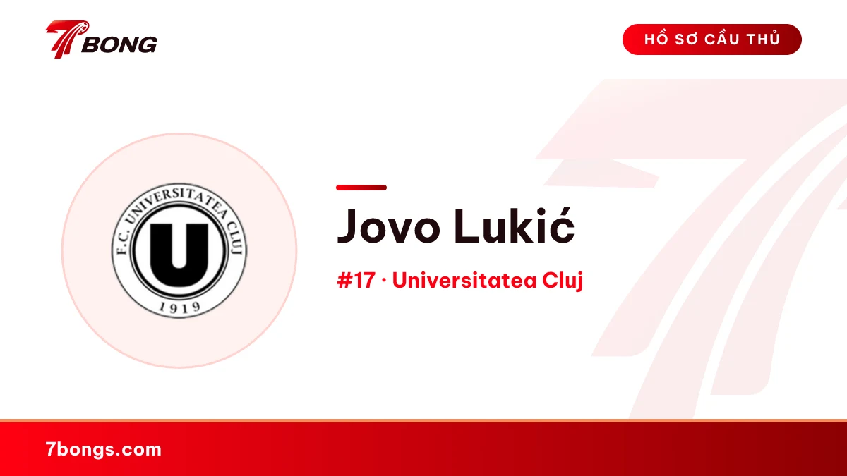 Jovo Lukić — Universitatea Cluj