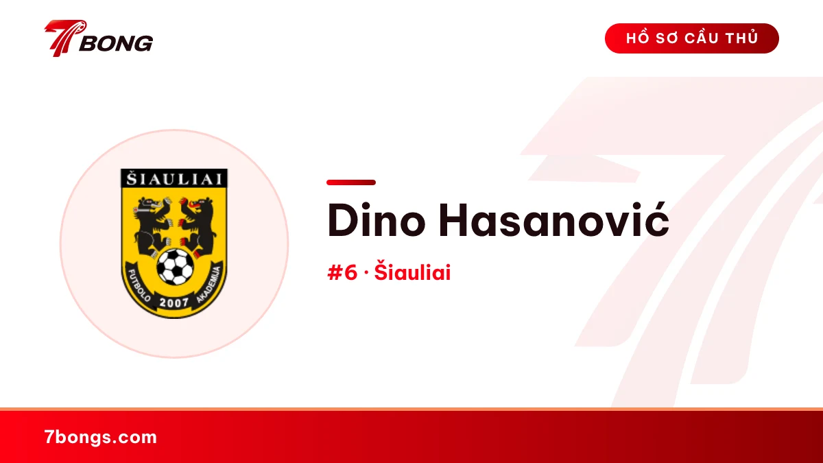 Dino Hasanović — Šiauliai