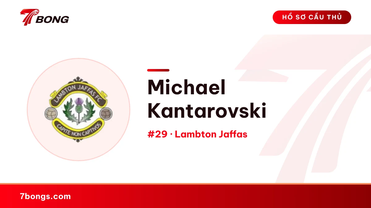 Michael Kantarovski — Lambton Jaffas