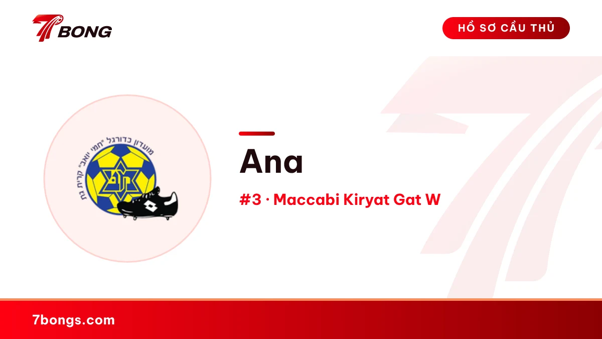 Ana — Maccabi Kiryat Gat W