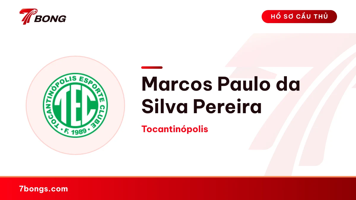 Marcos Paulo da Silva Pereira — Tocantinópolis