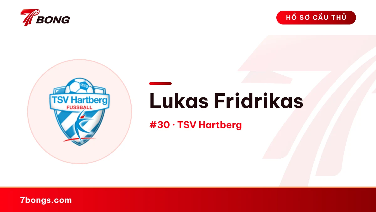 Lukas Fridrikas — TSV Hartberg