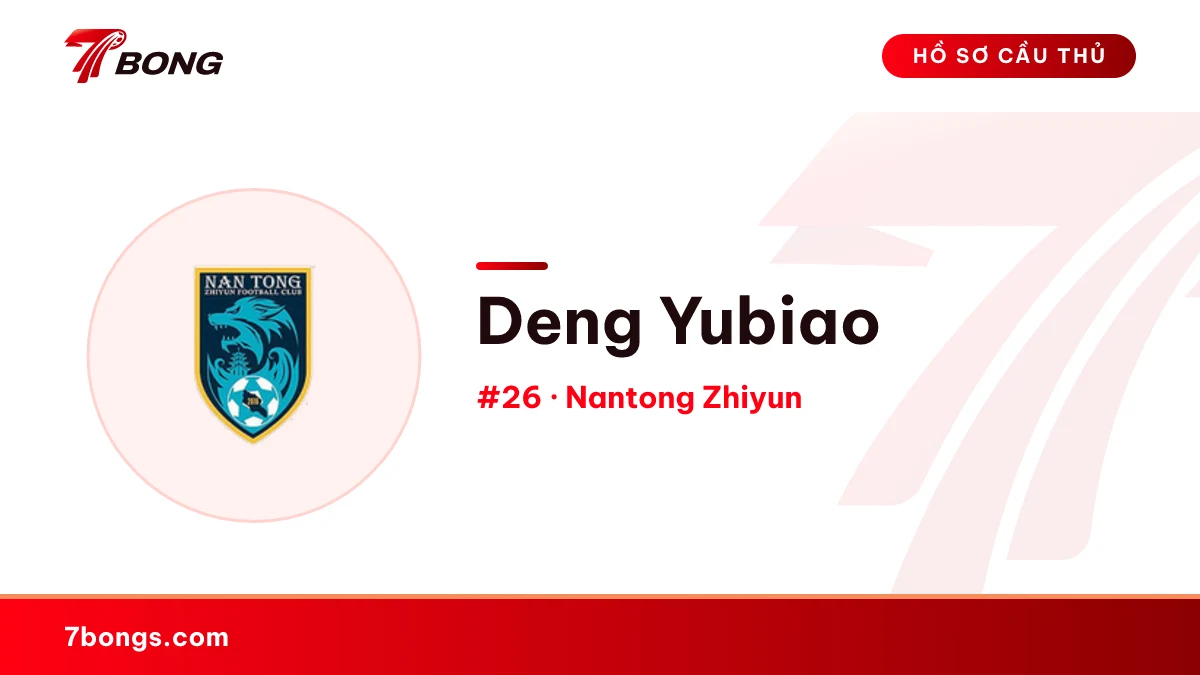 Deng Yubiao — Nantong Zhiyun