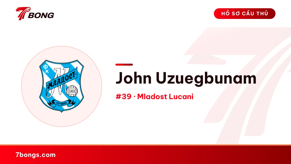 John Uzuegbunam — Mladost Lucani