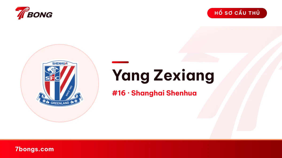 Yang Zexiang — Shanghai Shenhua