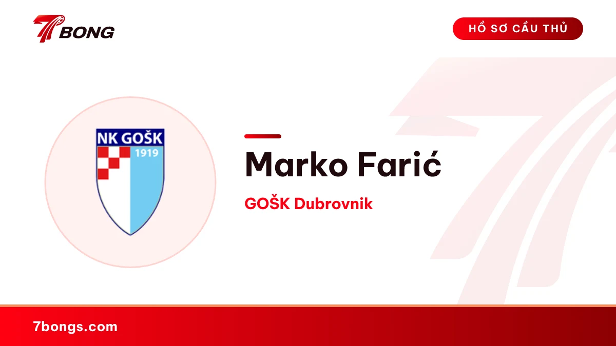 Marko Farić — GOŠK Dubrovnik