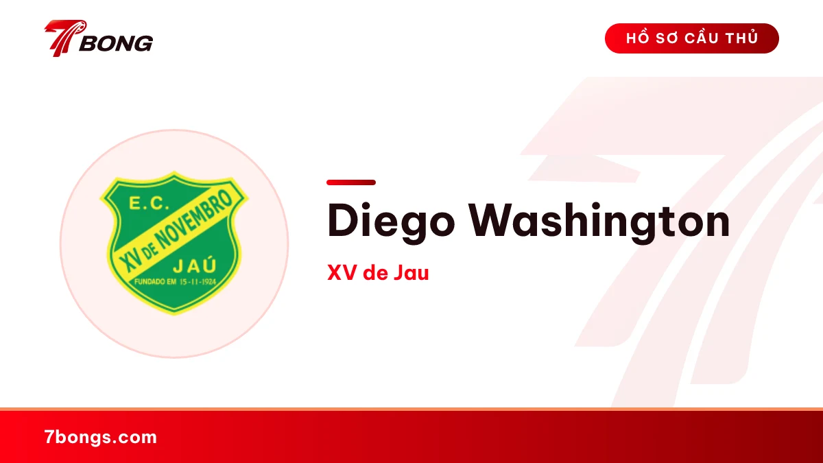 Diego Washington — XV de Jau