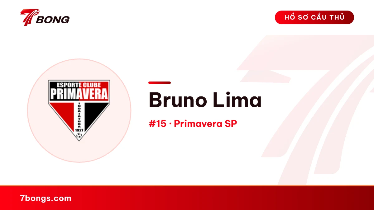 Bruno Lima — Primavera SP