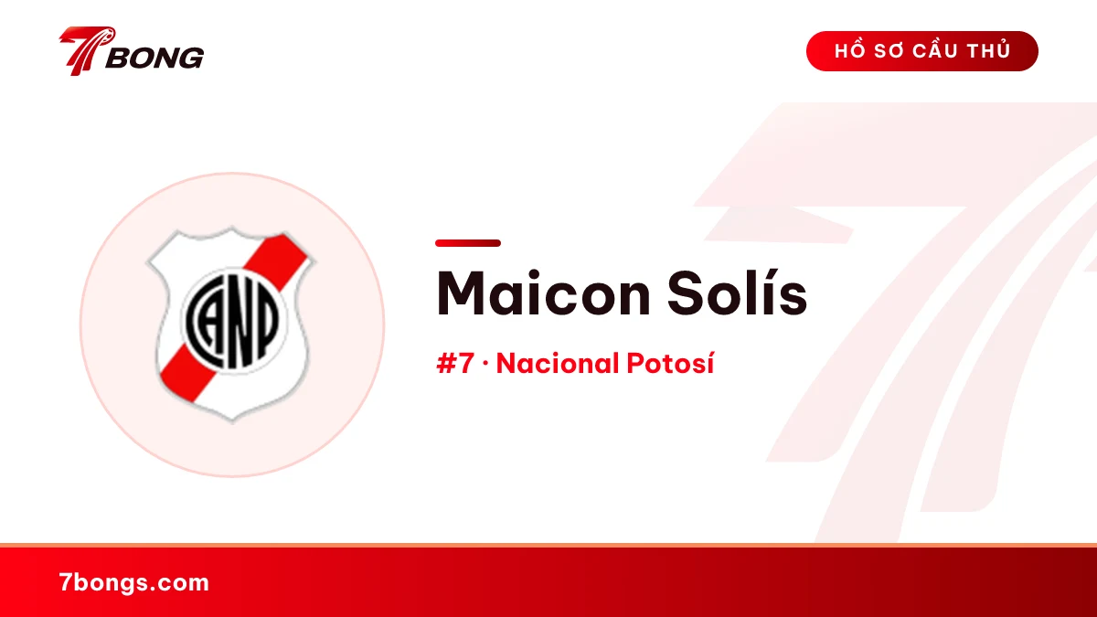 Maicon Solís — Nacional Potosí