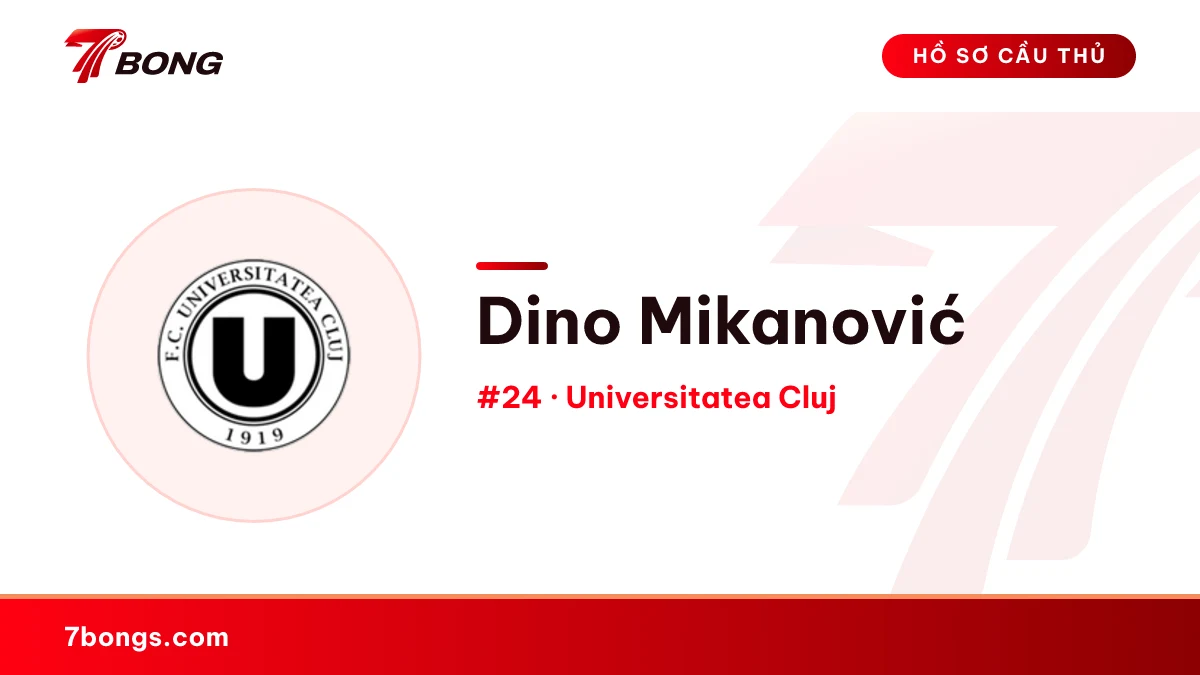Dino Mikanović — Universitatea Cluj