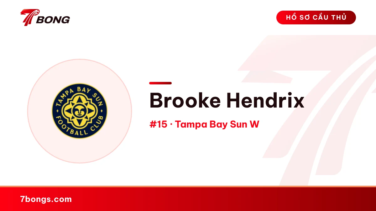 Brooke Hendrix — Tampa Bay Sun W