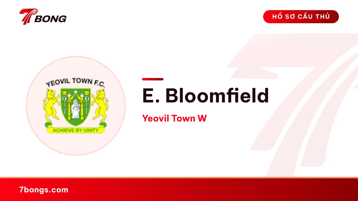 E. Bloomfield — Yeovil Town W