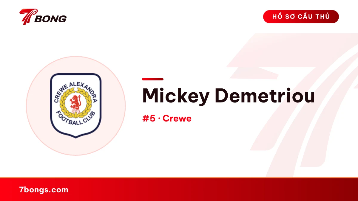 Mickey Demetriou — Crewe