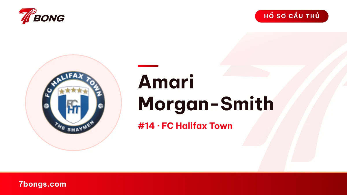 Amari Morgan-Smith — FC Halifax Town