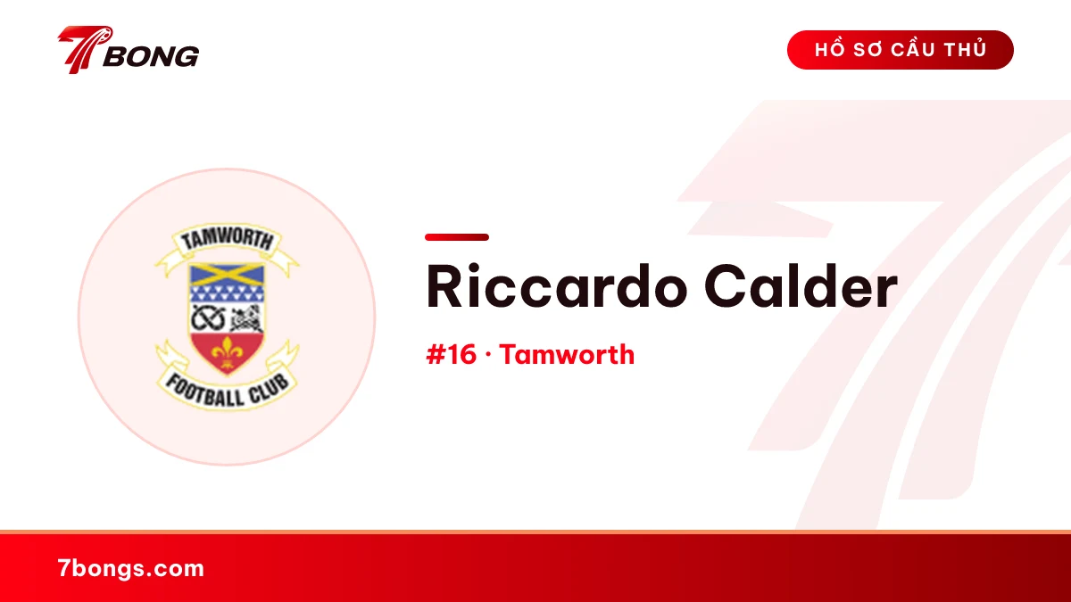 Riccardo Calder — Tamworth