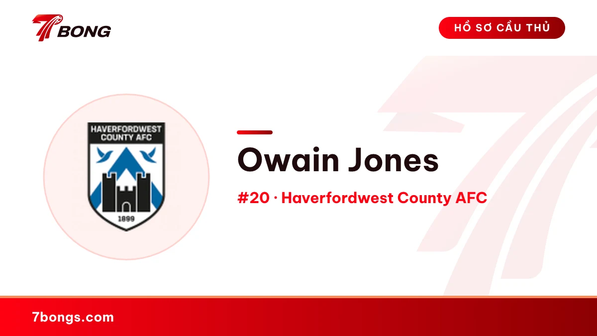 Owain Jones — Haverfordwest County AFC