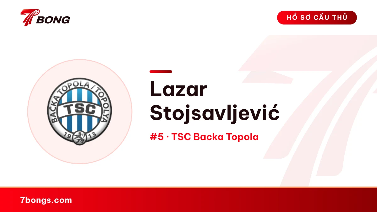 Lazar Stojsavljević — TSC Backa Topola