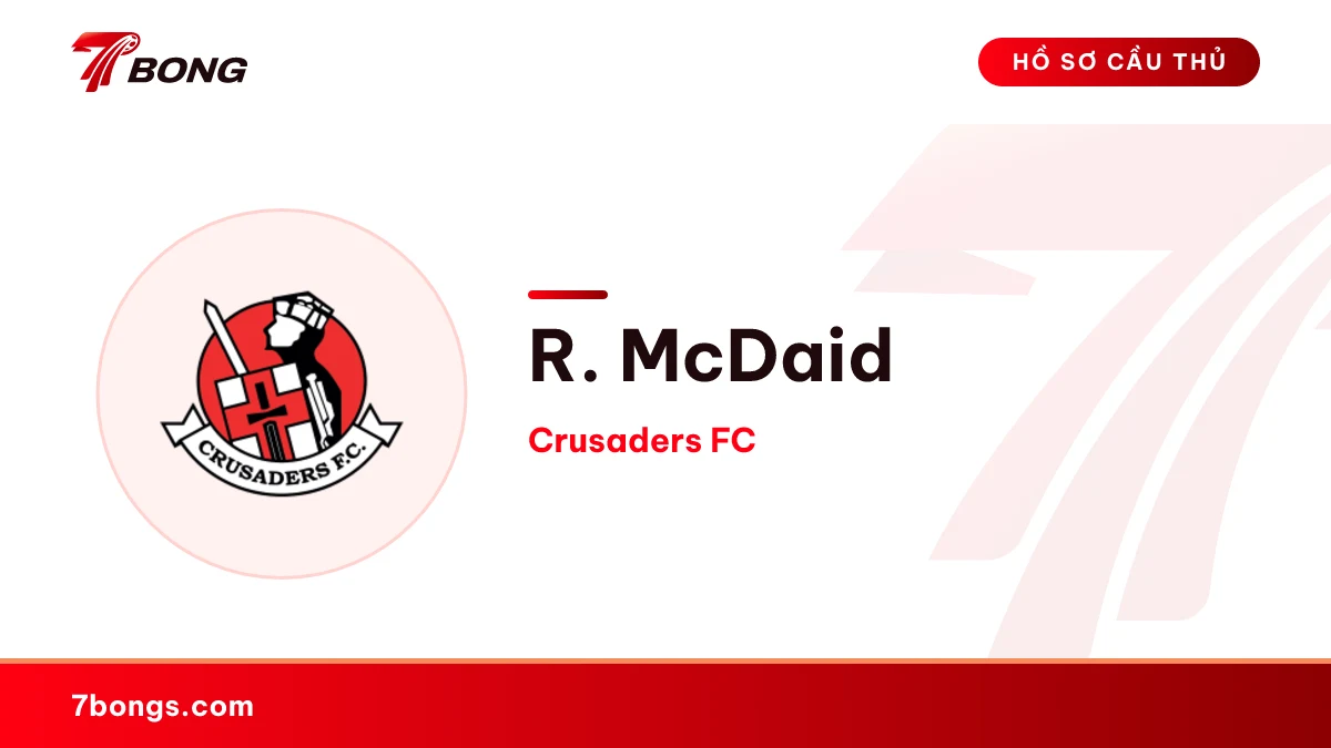 R. McDaid — Crusaders FC