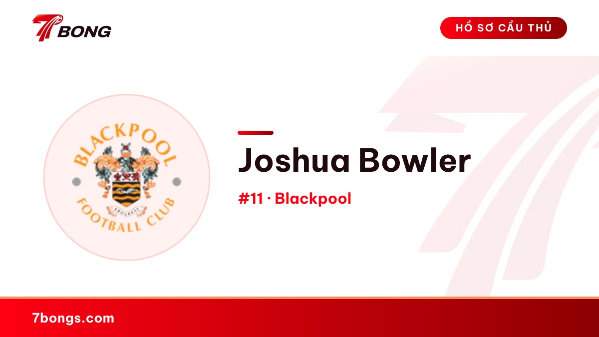 Joshua Bowler — Blackpool