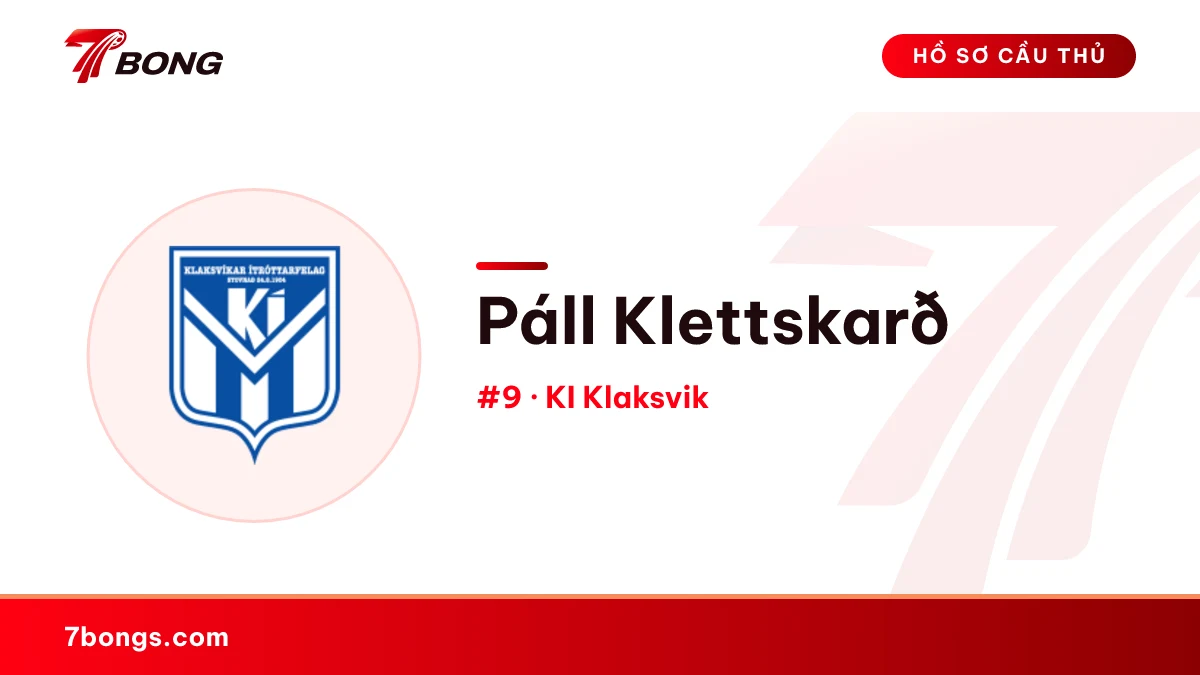 Páll Klettskarð — KI Klaksvik