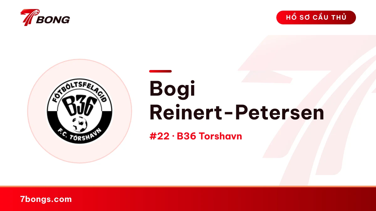 Bogi Reinert-Petersen — B36 Torshavn