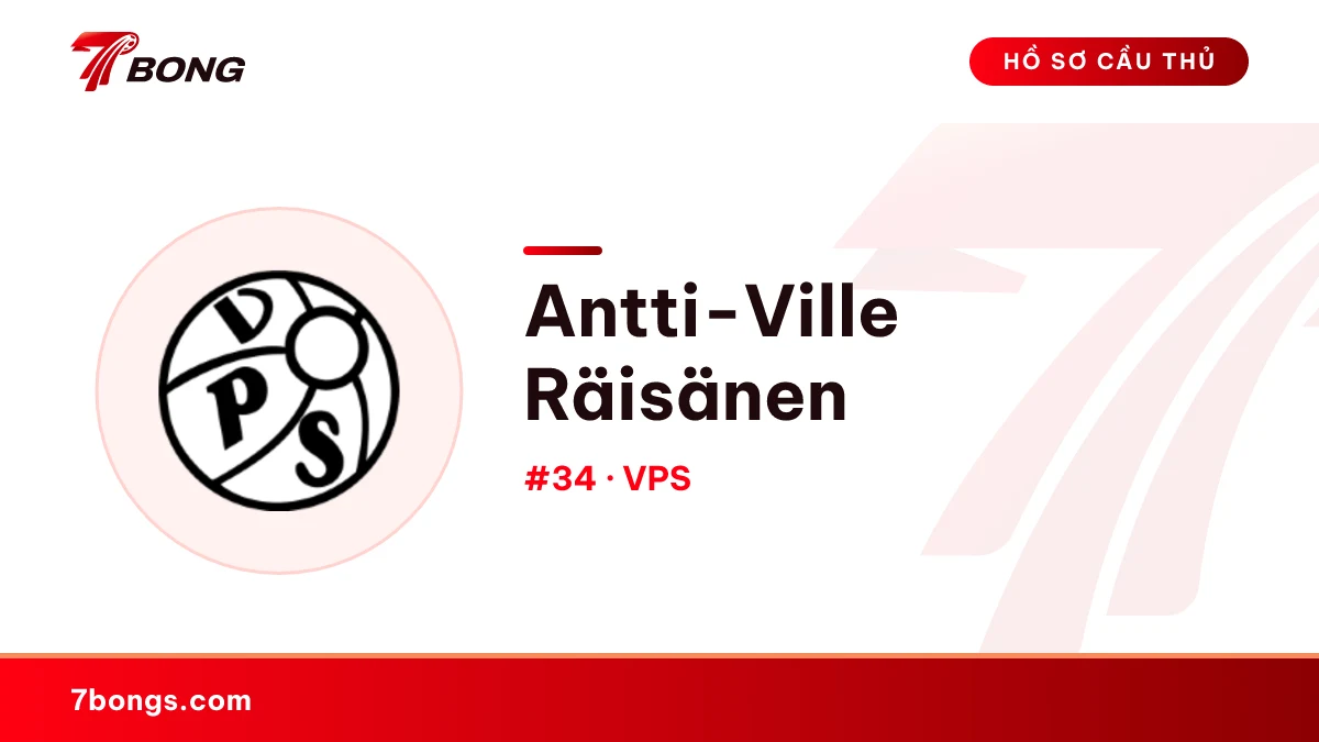 Antti-Ville Räisänen — VPS