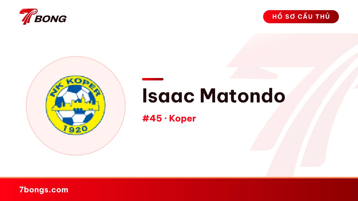 Isaac Matondo — Koper