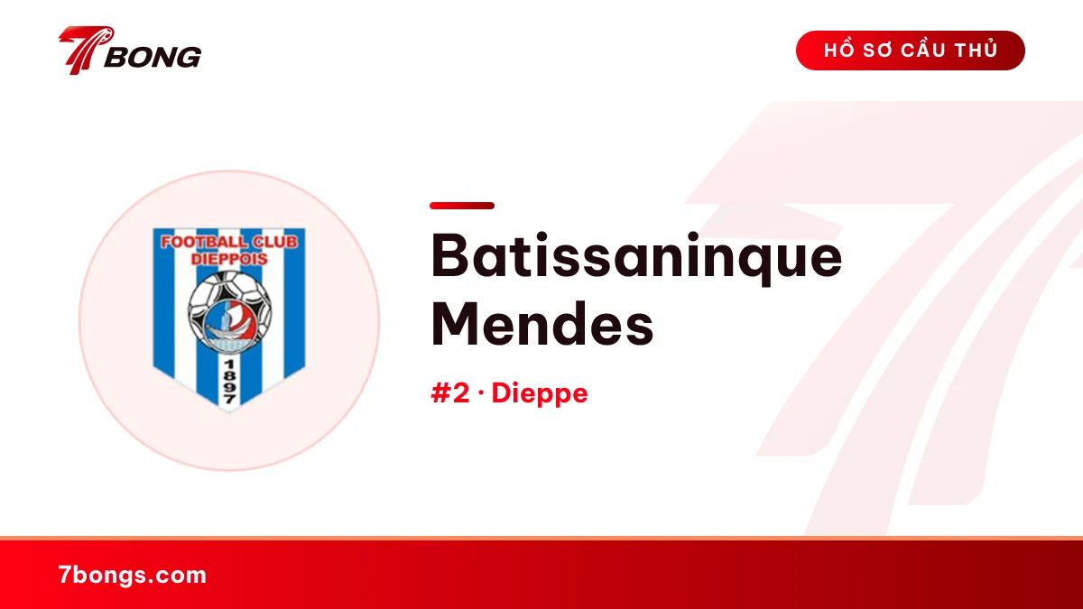 Batissaninque Mendes — Dieppe