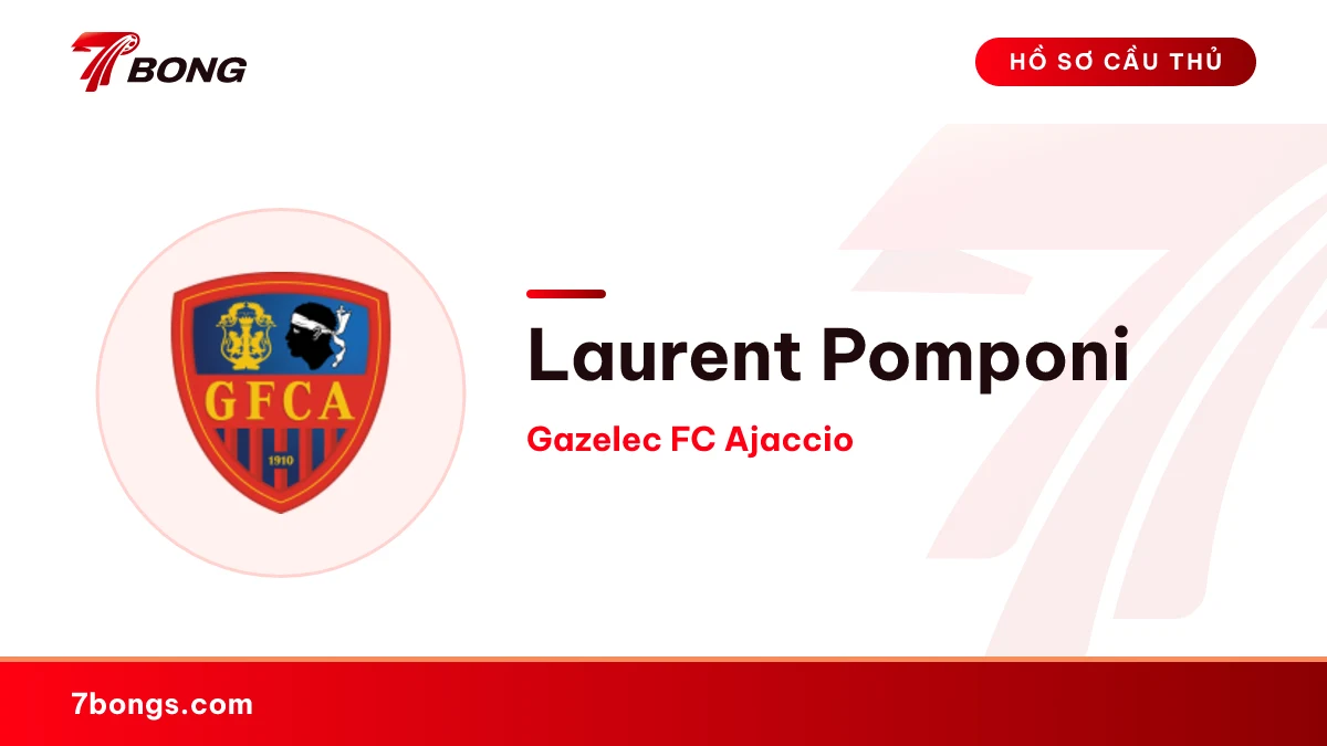 Laurent Pomponi — Gazelec FC Ajaccio