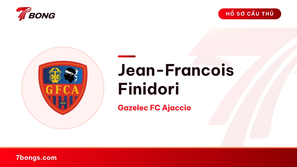 Jean-Francois Finidori — Gazelec FC Ajaccio