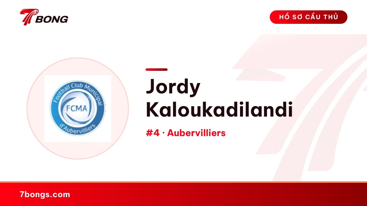 Jordy Kaloukadilandi — Aubervilliers
