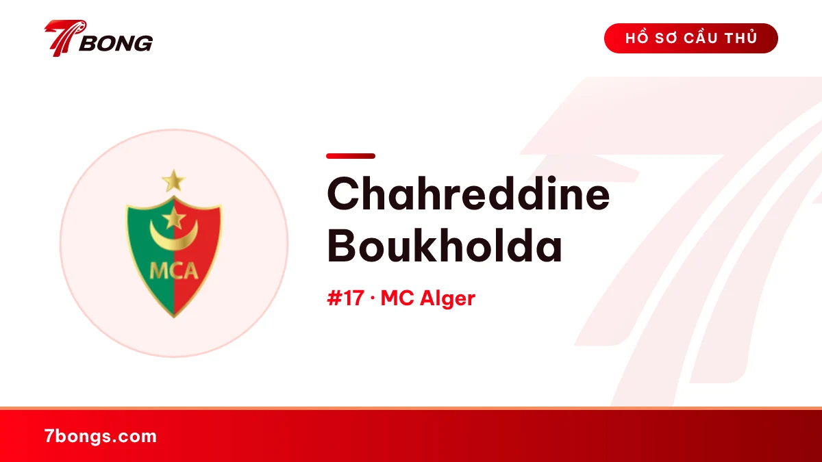 Chahreddine Boukholda — MC Alger