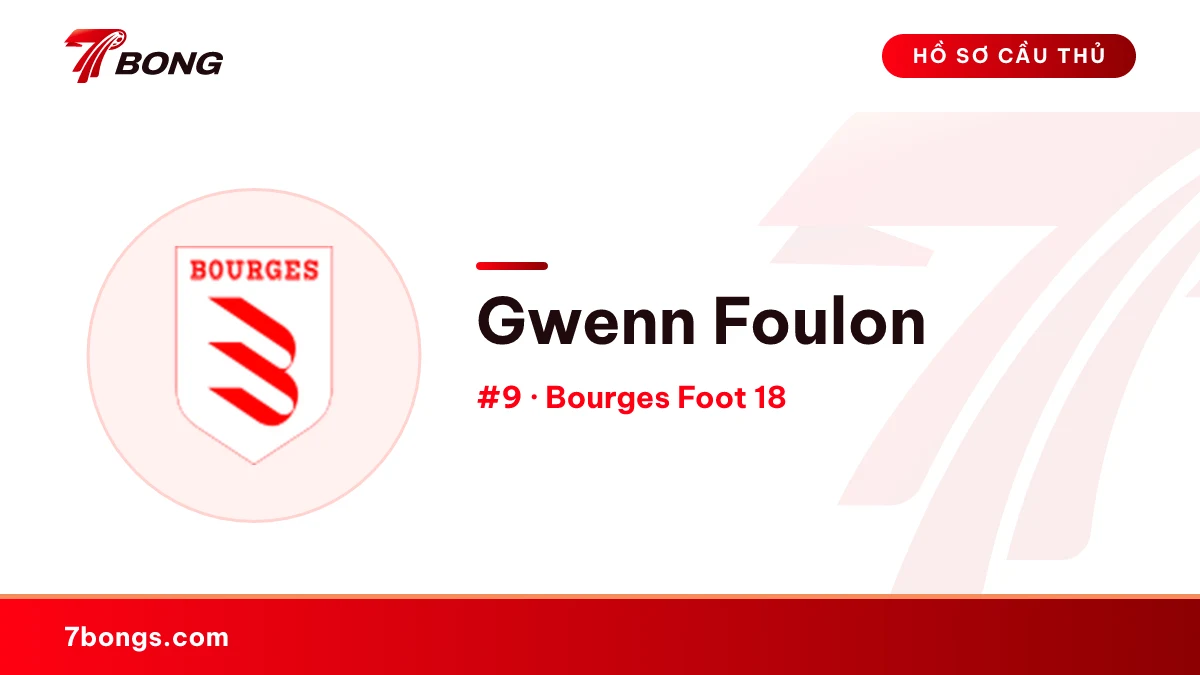 Gwenn Foulon — Bourges Foot 18