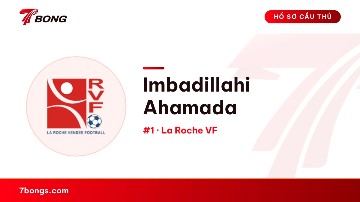 Imbadillahi Ahamada — La Roche VF