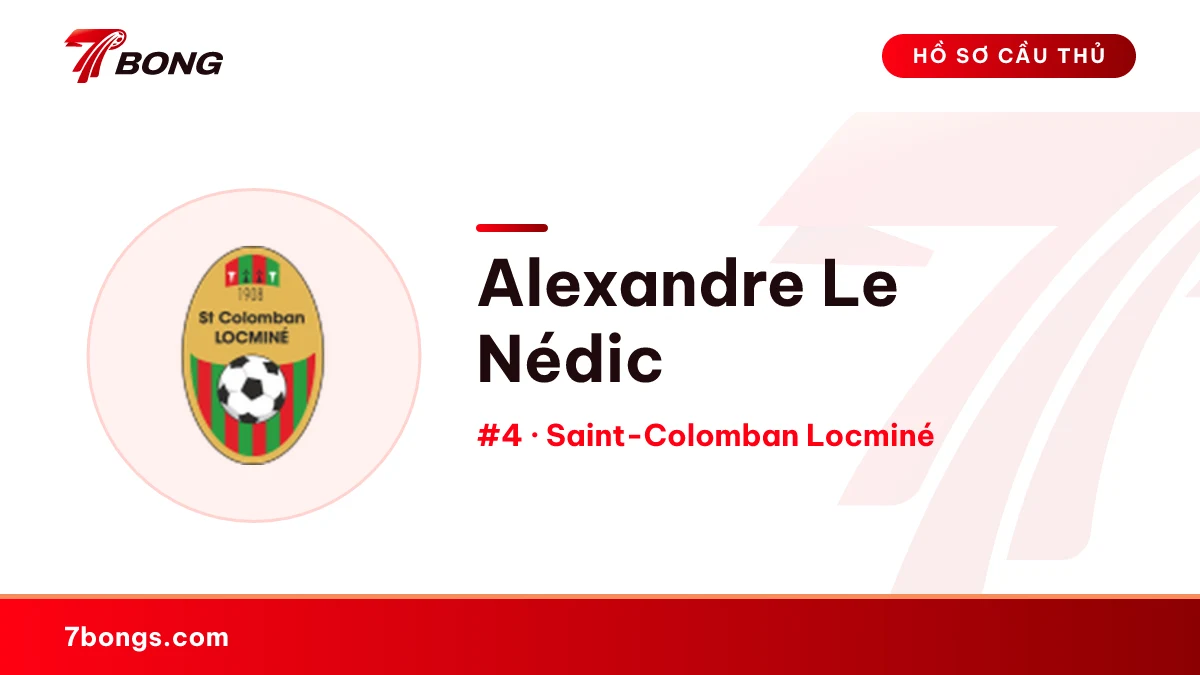 Alexandre Le Nédic — Saint-Colomban Locminé