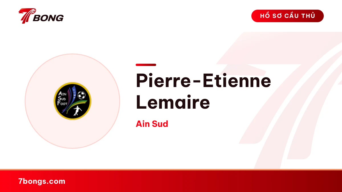 Pierre-Etienne Lemaire — Ain Sud