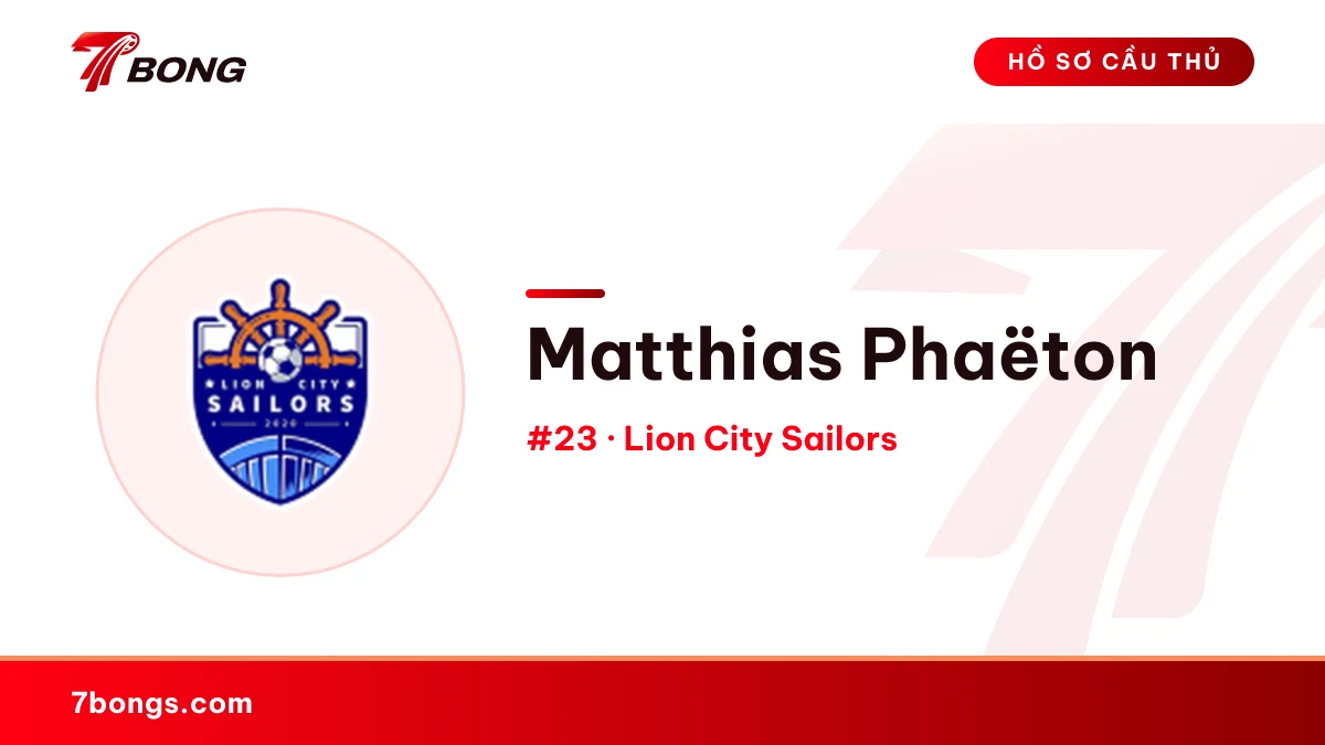 Matthias Phaëton — Lion City Sailors